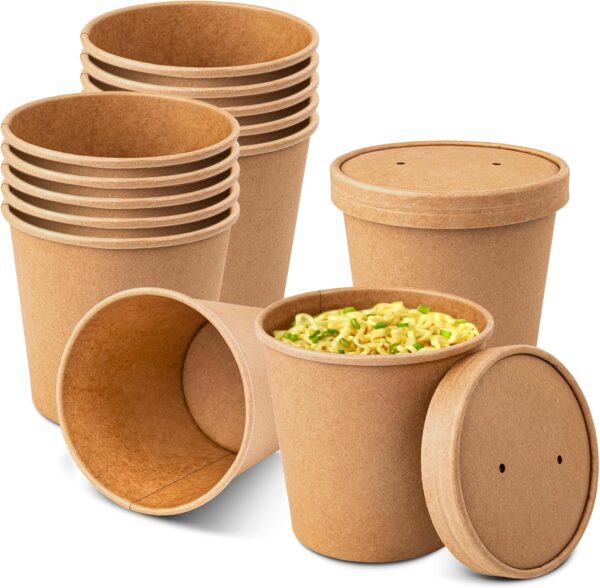26 oz soup paper bowl - 画像 (2)
